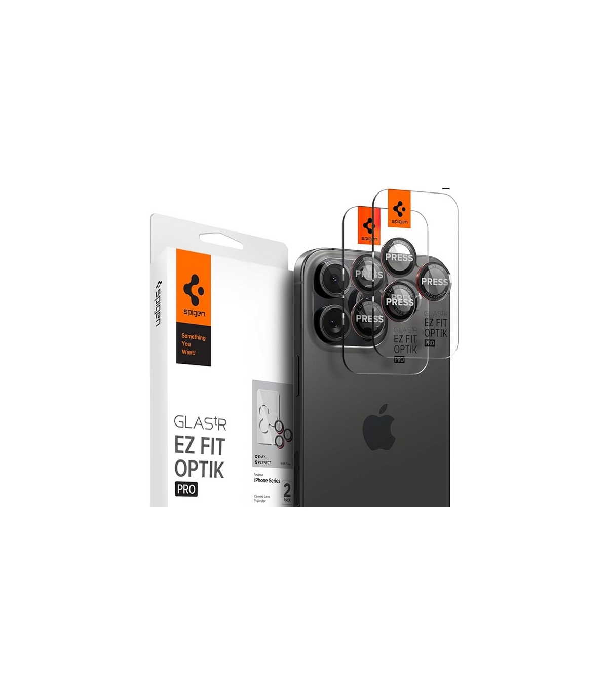 Étui pour Iphone 15 Pro Max avec protecteur d'objectif de caméra